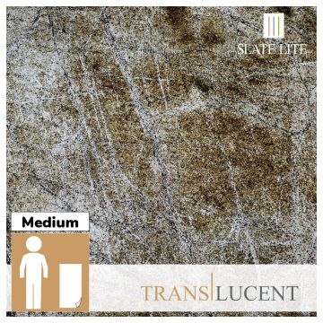Translucent Rainforest Brown Stone Veneer
